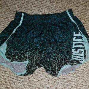 Girls justice shorts
